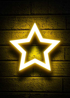 Gold Star neon