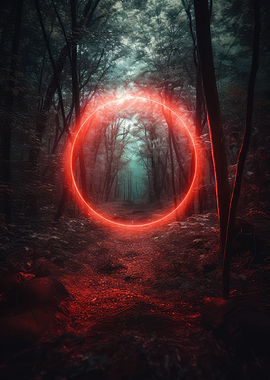 Red Circle Forest 2
