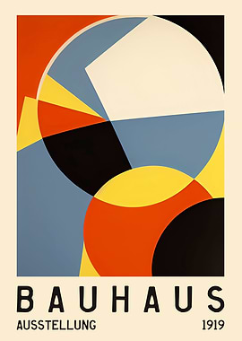 Bauhaus 1919 Poster