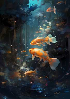 Koi Fish Unreal