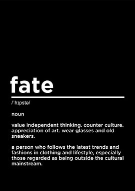 fate funny definition