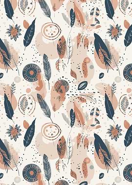 Bohemian Pattern Boho Art