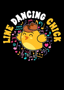 Line Dancing Chick