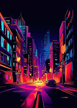 Nighttime Urban Jungle