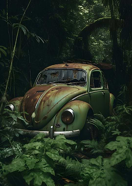 Old rusty beetle
