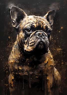 Bulldog Dog Graceful