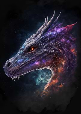 Fantasy Space Dragon