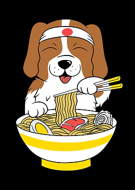 Cavalier Dog Ramen