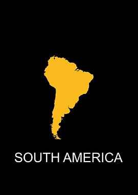 South America City Map