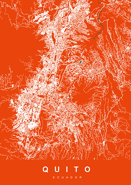 QUITO ECUADOR City MAP