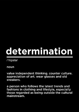 determination funny text