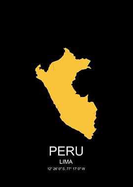 Peru City Map