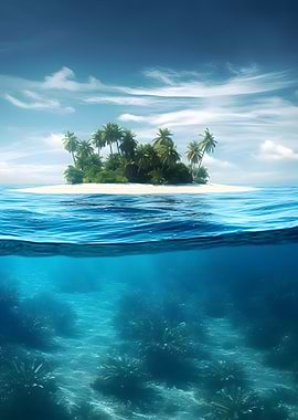 Tiny Tropical Island