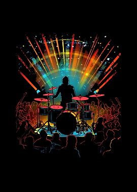 Drummer Drums Player