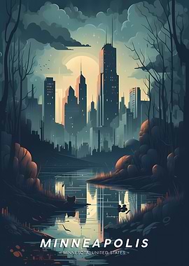 Minneapolis Downtown view