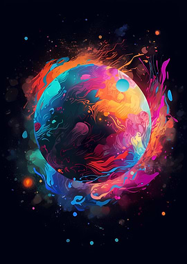 Alien Psychedelic World