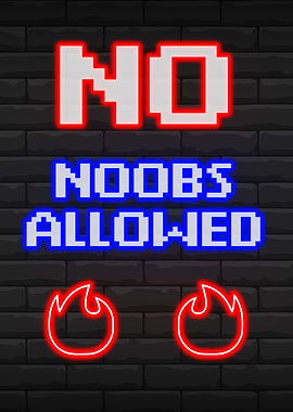 Gaming Gamer Poster Neon