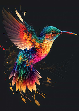 Colorful Hummingbird