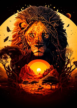 Lion King Of The Jungle