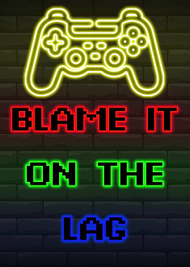 Gaming Gamer Poster Neon