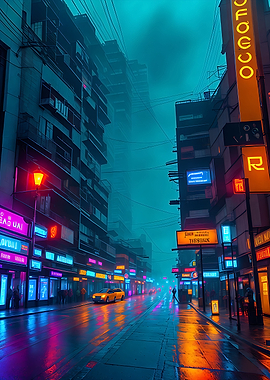 CyberPunk City 027