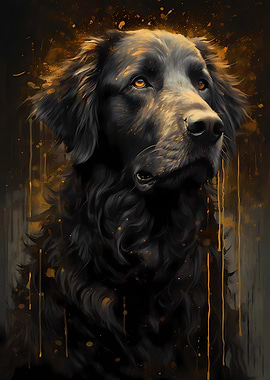 Newfoundland Dog Enchanted