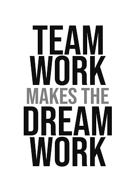 Teamwork inspirational