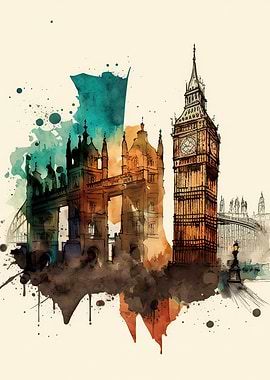 Watercolor London