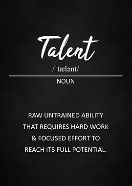 Talent definition