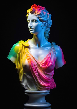Enchanting Marble Woman