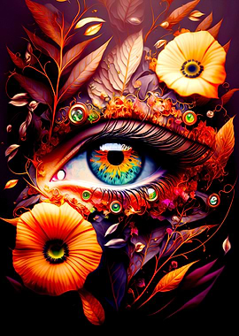 Colorful Eye