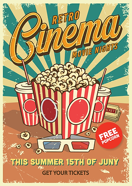 vintage cinema posters