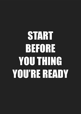 start before ready