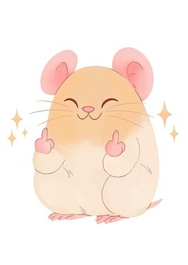 Amusing Mouse Character