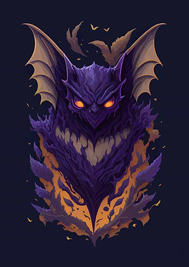 Evil magic bat
