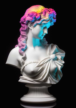 Beautiful Maiden Carving