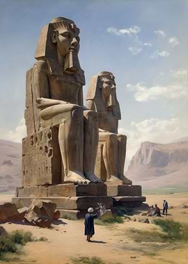 The Colossi of Memnon