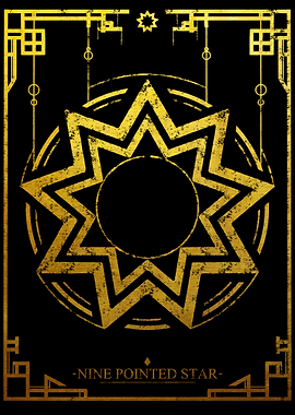 Nine Pointed Star