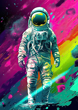 Pop Art Astronaut