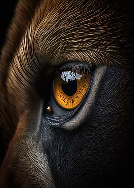 Feline Stare Wild View