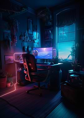 led gaming room