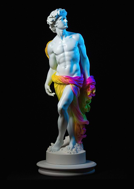 Handsome Man Carving