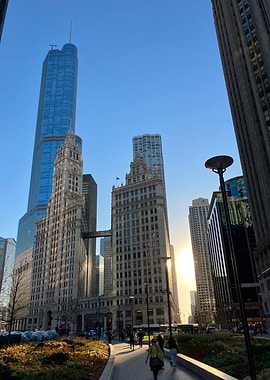 Spring Sunset Stroll