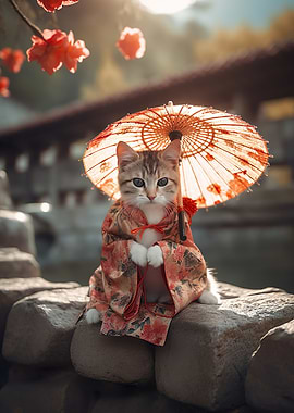 japanese tradition cat
