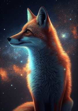 Fox Galaxy Animal