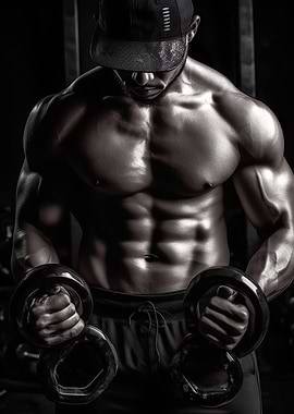 sexy man with sixpack