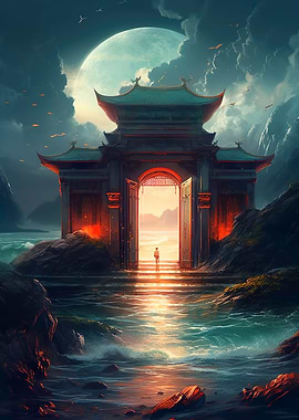 japanese door to heaven