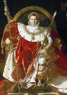 Napoleon I on His Throne
