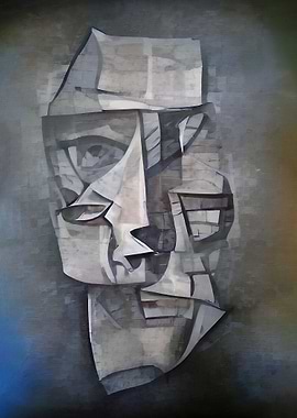 Abstract stone figure