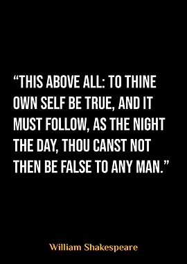 William Shakespeare Quote